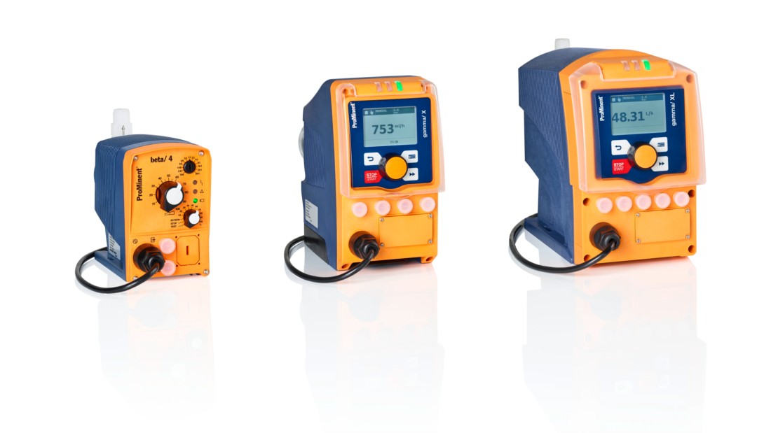 Electromagnetic membrane metering pump