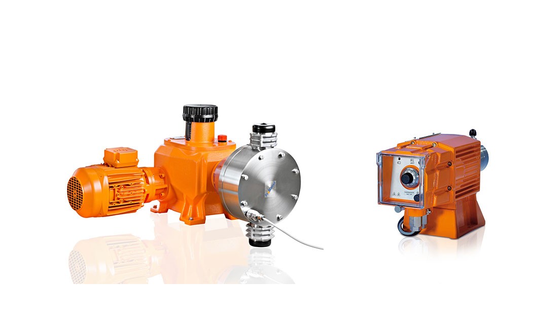 Membrane metering pump