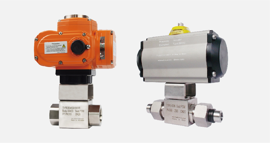 High pressure ball valve
